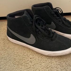 High top Nike SB sneakers worn 1x